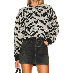 Ulla Johnson Nalla onyx wool sweater size Small